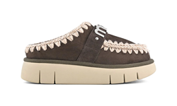 MOU BOUNCE CLOG METAL LOGO MOCHA